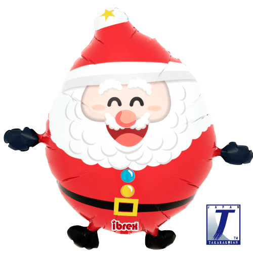 takara-ibrex-shape-18-weihnachtsballon-smiley-santa image 1
